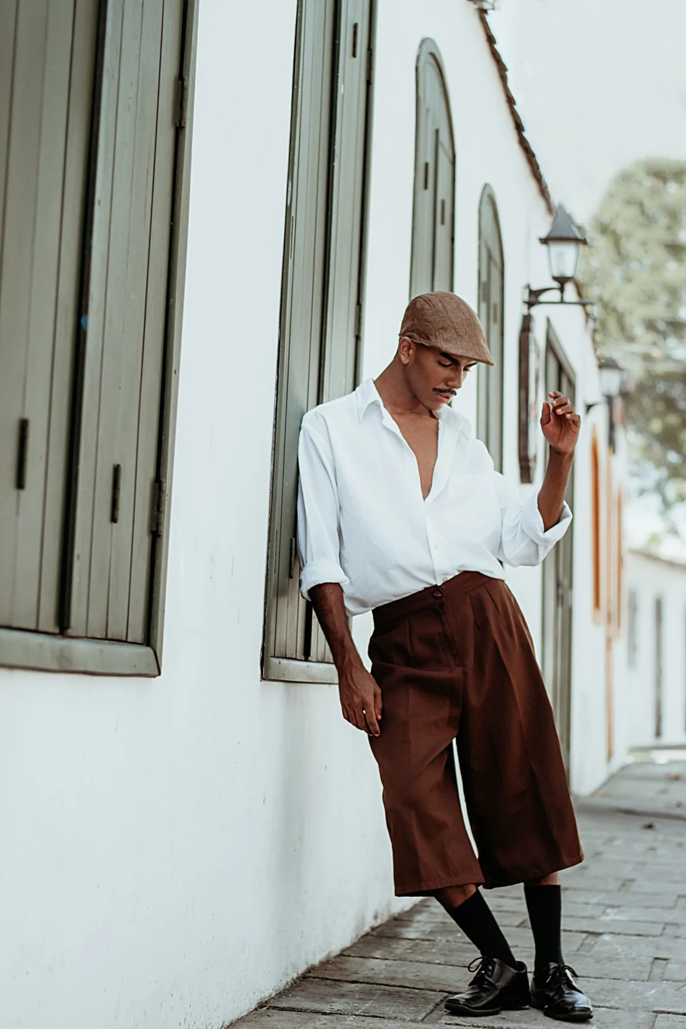 Oversized Linen Shirt — CROTON